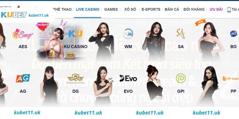 Tổng quan về casino online Kubet